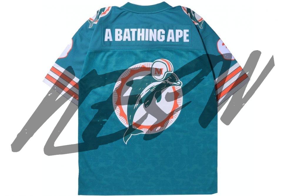 Bape X Mitchell & Ness NFLMIAMI Dolphins - New Era Street Wear