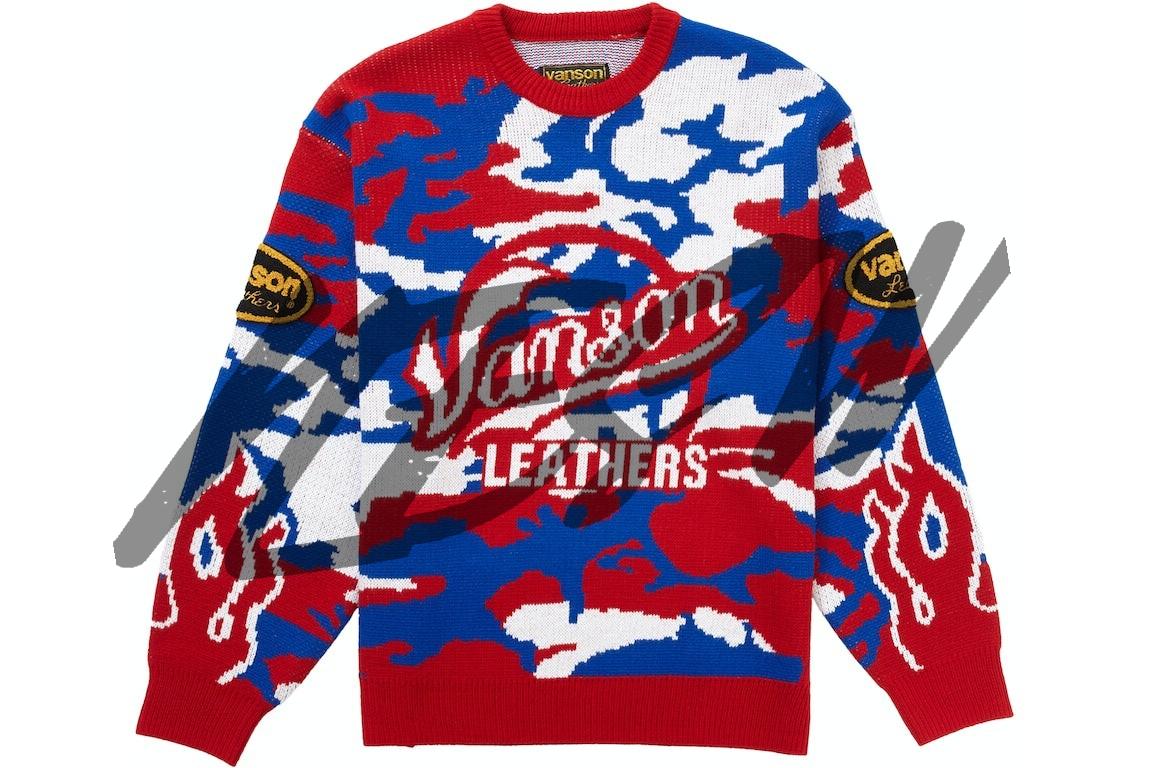 Supreme/Vanson Leathers Sweater - New Era Street Wear